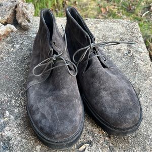 Vince Suede Boots Laces